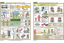 Плакаты по охране труда ГАСЗНАК ГАС-П2-Хлор Химическая безопасность. Хлор.  2 л. А2 (Бумага)